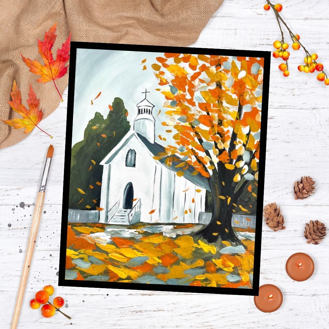 Autumn Church Paint Kit